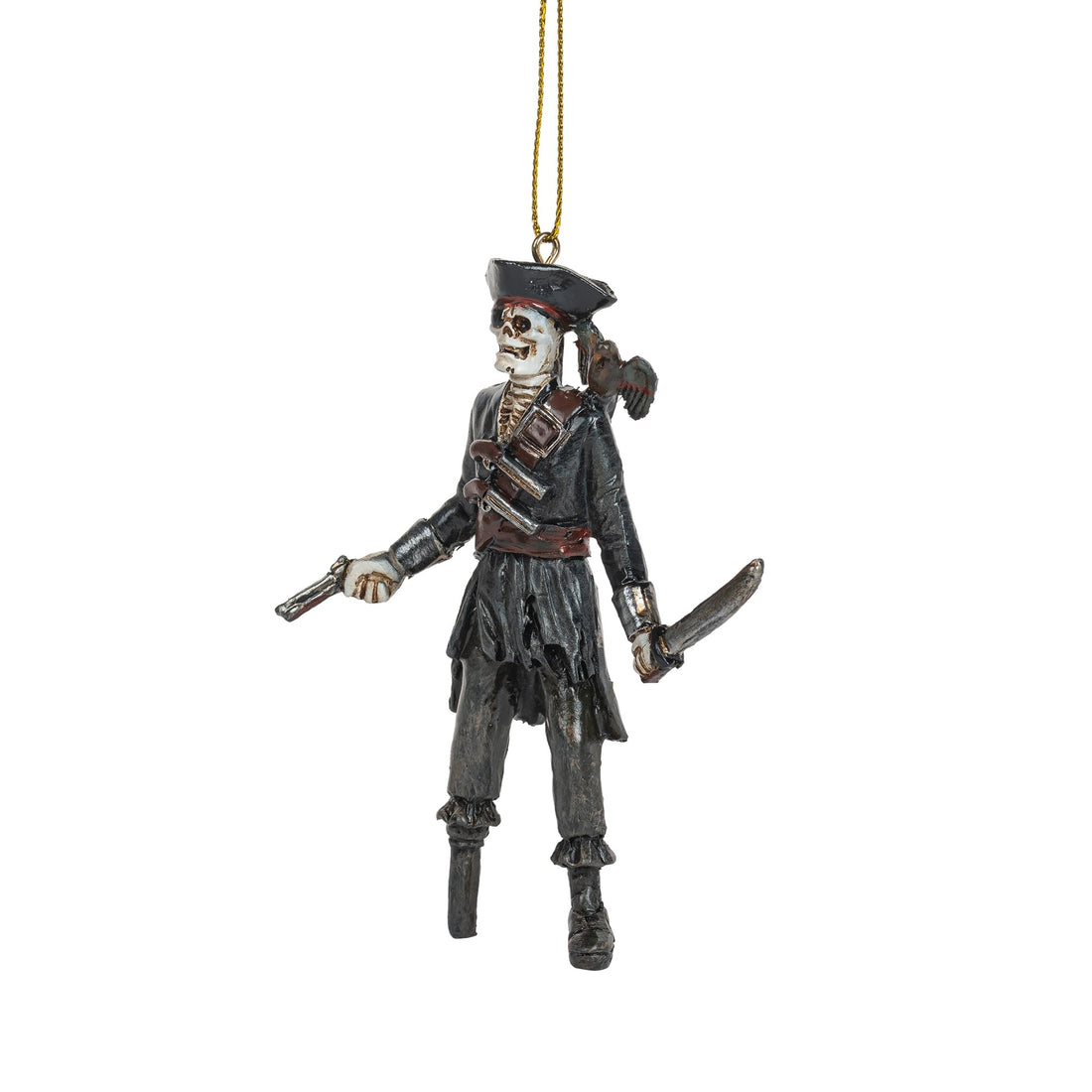 Ghost Pirate Skeleton Skull Christmas Halloween Tree Ornament
