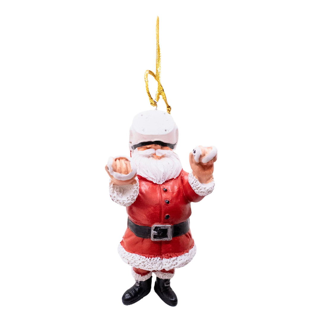 Gamer Santa Claus Virtual Gaming Christmas Tree Ornament VR Game