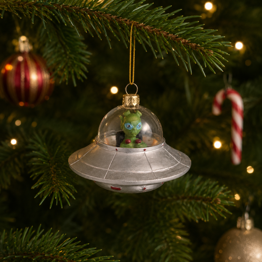 Alien in UFO