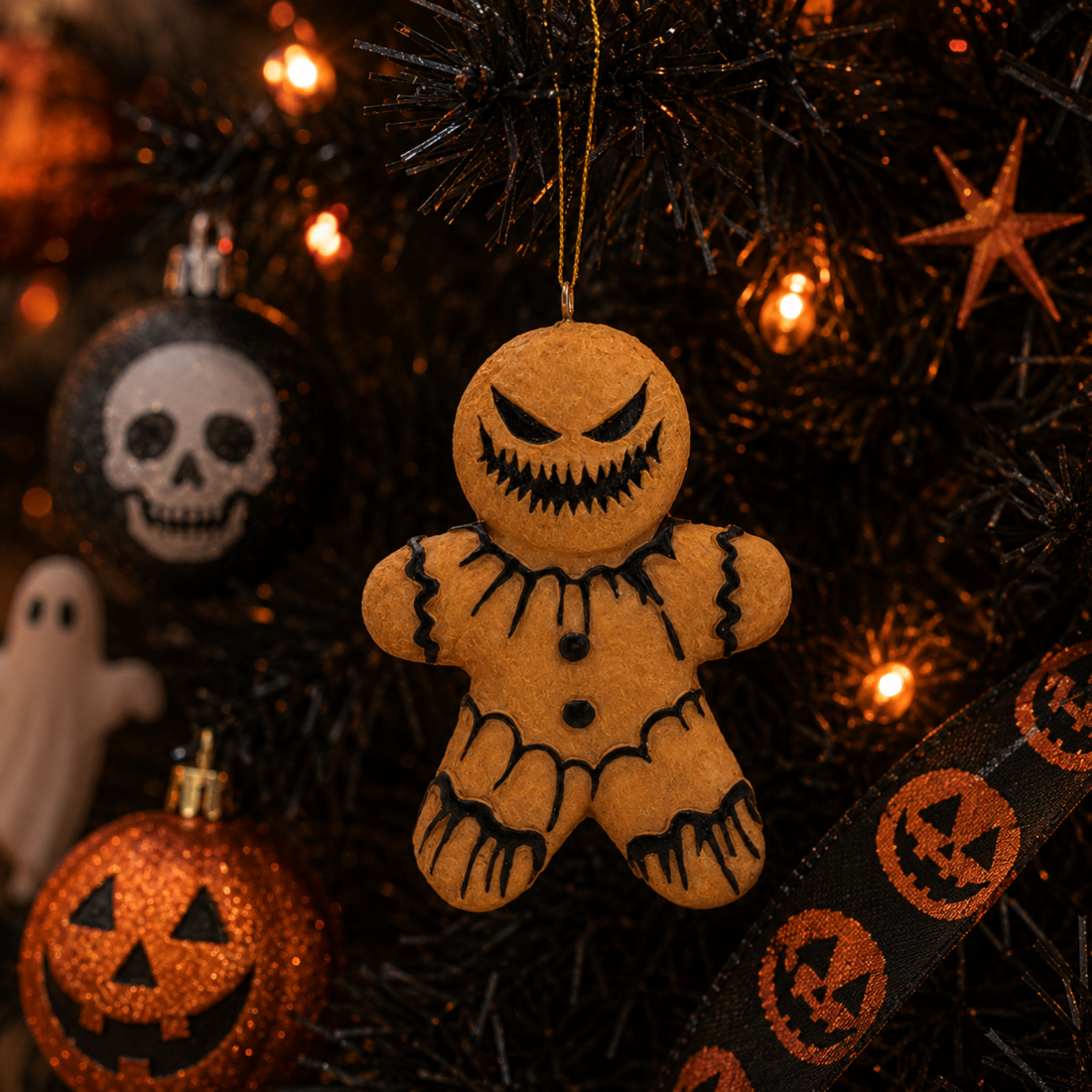 Spooky Gingerbread Man