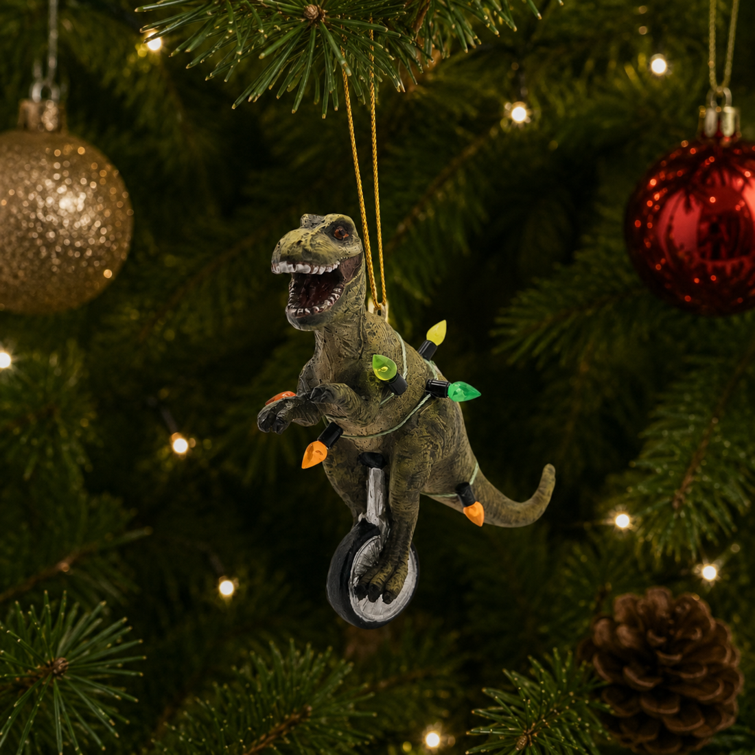 T. rex on Unicycle