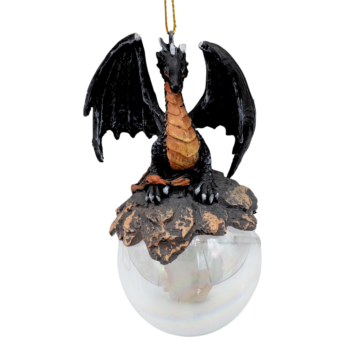 Dragon on Glass Ball