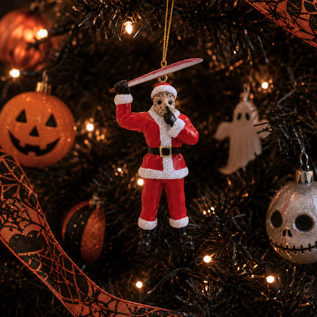 Hockey Mask Santa Claus