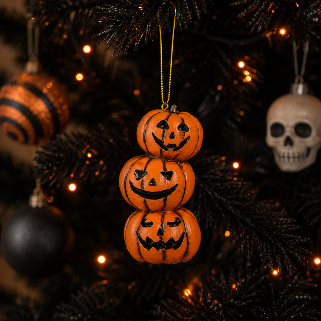 Stack of Jack-o'-Lanterns