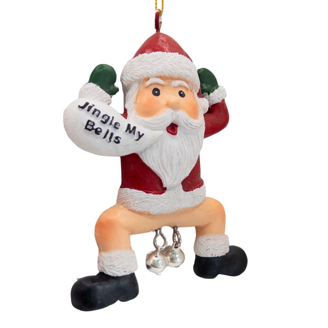 Jingle My Bells - Silver Flat Back
