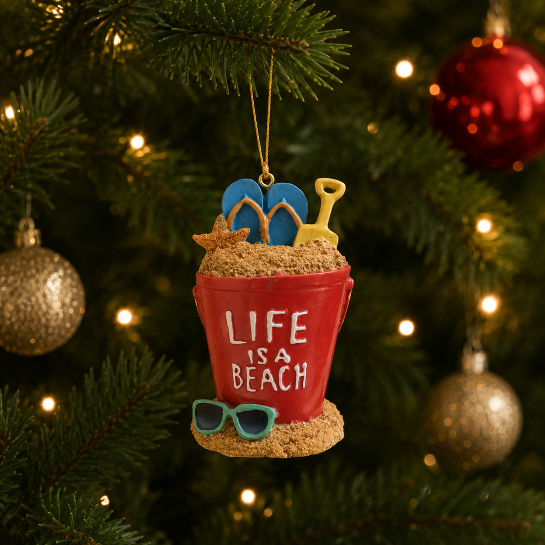 "Life is a Beach" Bucket of Sand