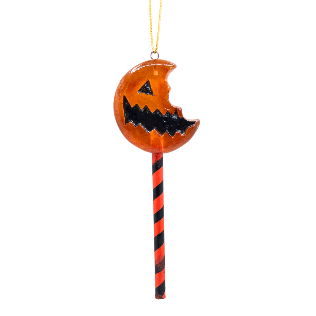 Jack-o'-Lantern Lollipop