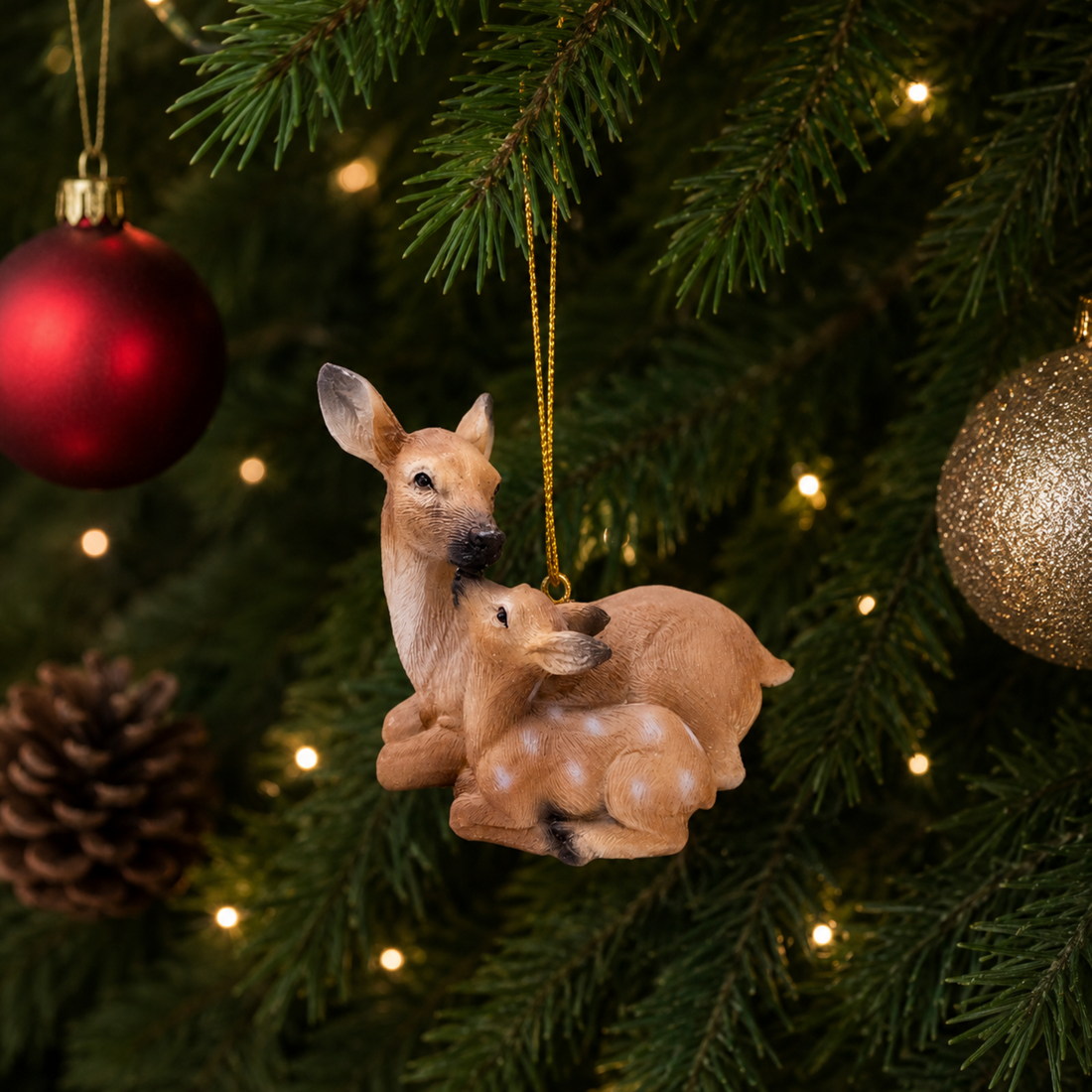 Mother Deer & Fawn