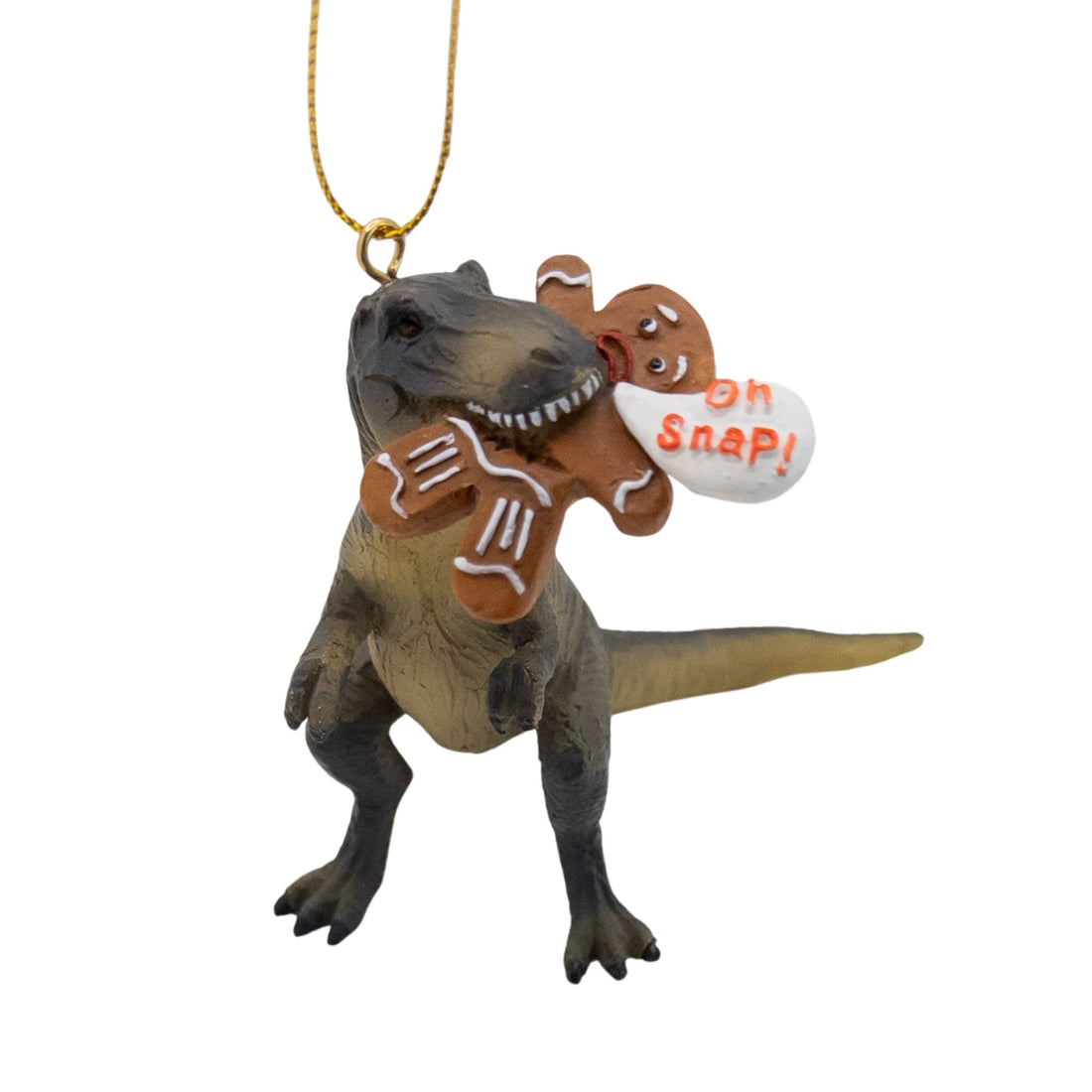 Oh Snap! Dinosaur Eating Gingerbread Man