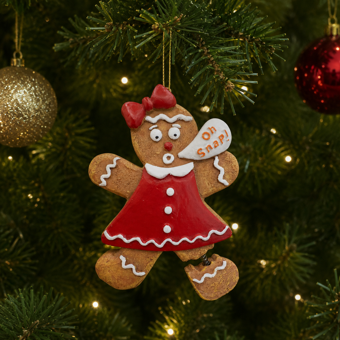 Oh Snap! Gingerbread Woman