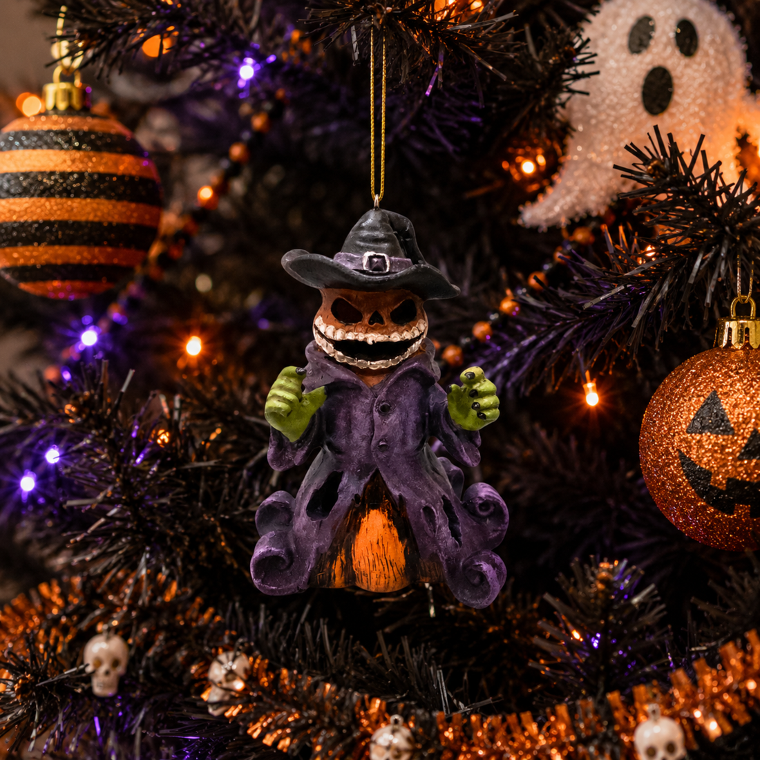 Light-Up Pumpkin Monster