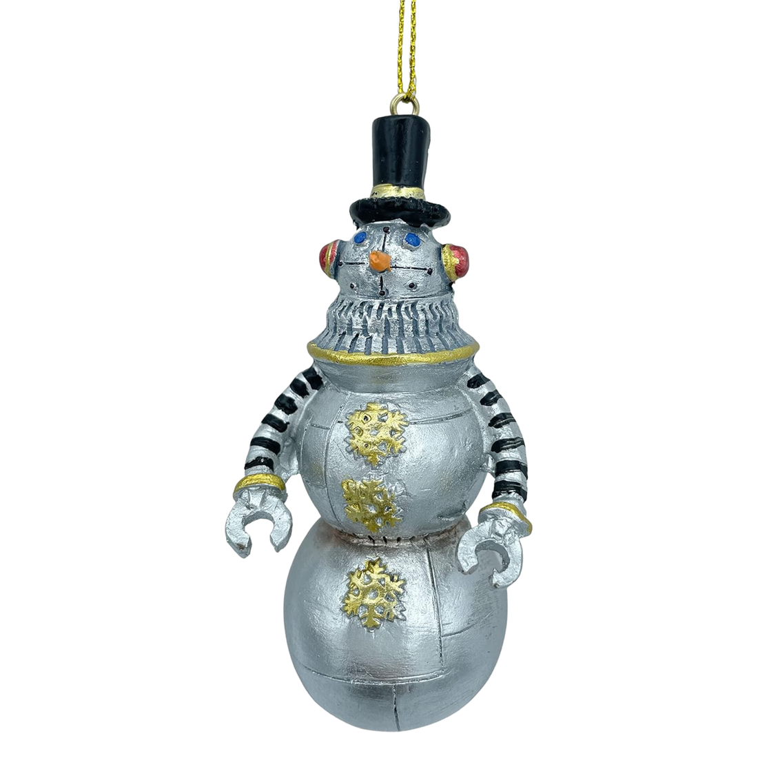 Retro Robot Snowman