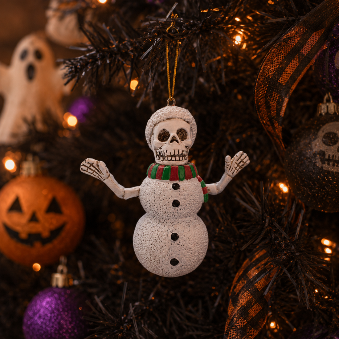 Skeleton Snowman