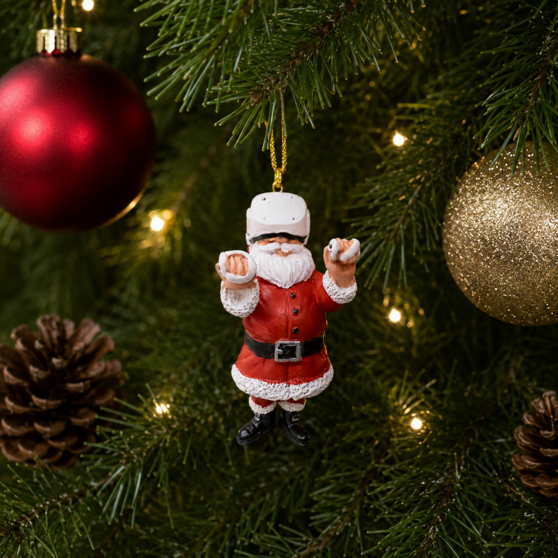 VR Gamer Santa