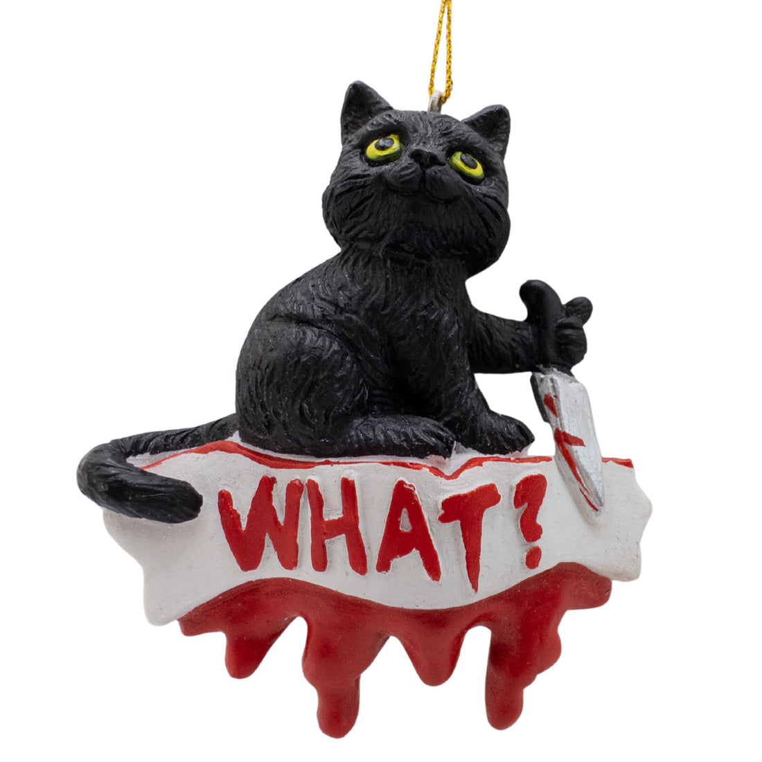 "What?" Black Cat